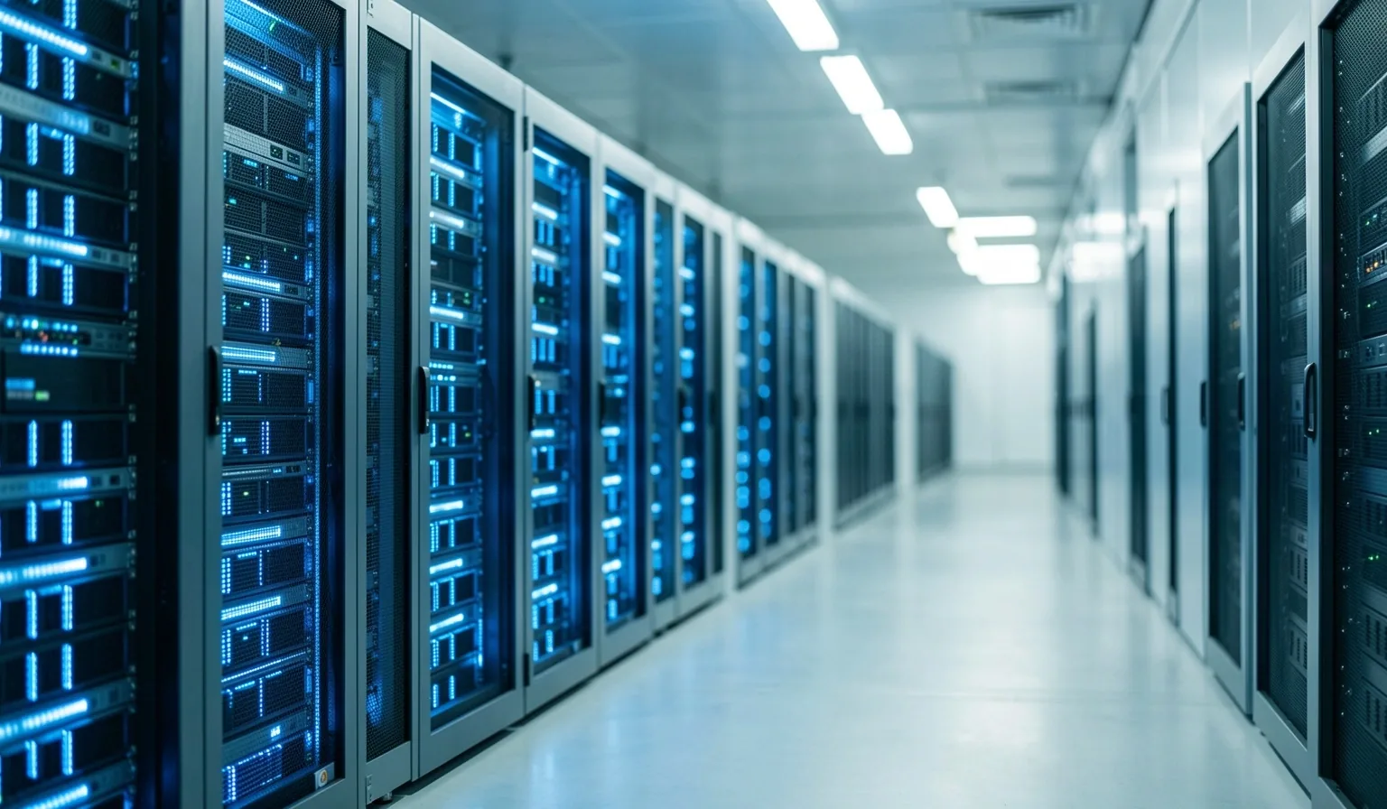 Architectural view of server hardware